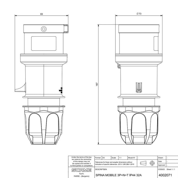 Wtyczka siłowa przenośna 32A IP44 5P SCAME wymiary.jpg