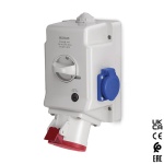 Gniazdo siłowe natynkowe OPTIMA -COMBI 3P+N+E 32A gniazdo 230V IP44 SCAME.jpg