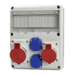Rozdzielnica natynkowa ENERBOX 11 modułów 2x230V 16A 32A IP44 SCAME.jpg