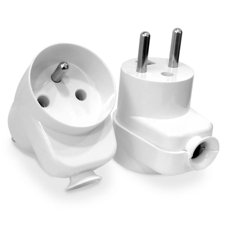 Wtyczka z gniazdem z uziemieniem 230V 16A WT-16G biała PLASTROL.jpg