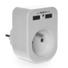 Rozgałęźnik 2x USB 1x2P+E R-1USB 3G PLASTROL.jpg