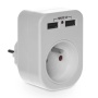 Rozgałęźnik 2x USB 1x2P+E R-1USB 3G PLASTROL.jpg