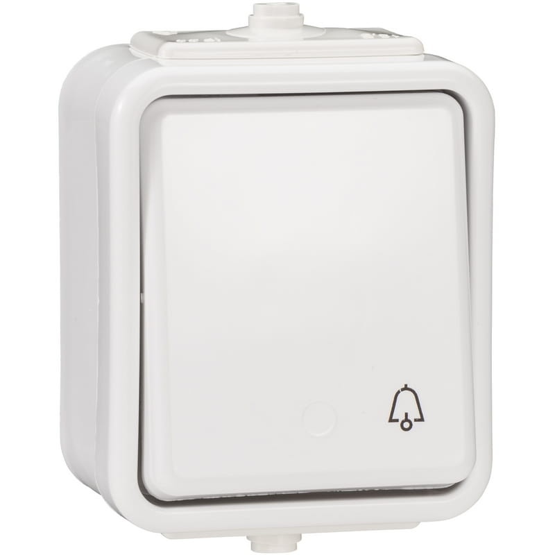Przycisk jednobiegunowy dzwonek biały WNT101C01 Cedar Schneider