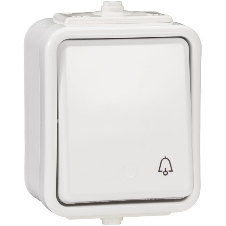 Przycisk jednobiegunowy dzwonek biały WNT101C01 Cedar Schneider