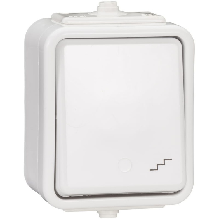 Przycisk jednobiegunowy schody biały WNT600C01 Cedar Schneider