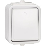 Przycisk jednobiegunowy biały WNT100C01 Cedar Schneider