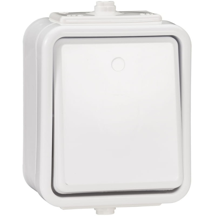 Przycisk jednobiegunowy biały WNT100C01 Cedar Schneider