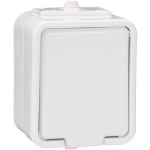 Gniazdo pojedyncze z uziemieniem 2P+PE białe NT130H01 Cedar Schneider