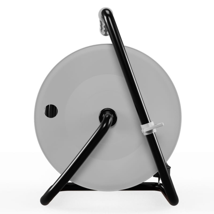 Przedłużacz bębnowy CRAFT LINE 4 gniazda 2p+Z H05VV-F 3×1,5mm² długość 40m czarny KEL tył.jpg