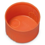 Puszka instalacyjna jednokrotna 60x40mm podtynkowa pomarańczowa PLASTROL.jpg