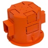 Puszka szeregowa jednokrotna 60x60mm podtynkowa pomarańczowa PLASTROL tył.jpg