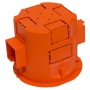 Puszka szeregowa jednokrotna 60x60mm podtynkowa pomarańczowa PLASTROL tył.jpg