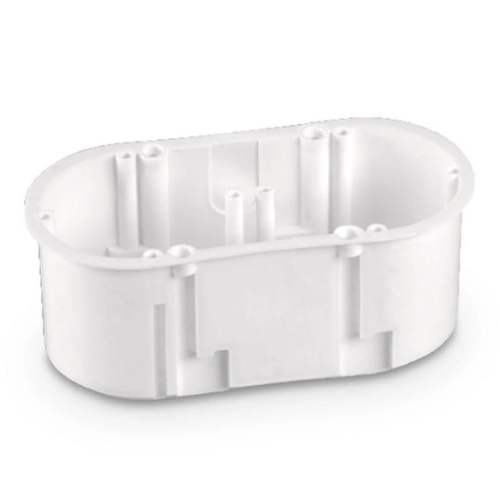 Puszka końcowa podwójna 62x60mm podtynkowa rozstaw 71mm biała PLASTROL.jpg