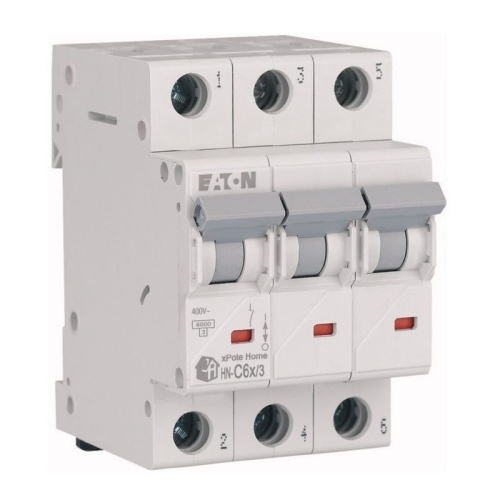 Wyłącznik z zabezpieczeniem nadmiarowo-prądowym 3P C6A EATON.jpg