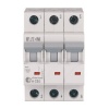 Wyłącznik z zabezpieczeniem nadmiarowo-prądowym 3P C6A EATON przód.jpg