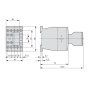 Stycznik mocy DILM9-01-EA 9A 230V EATON wymiary.jpg