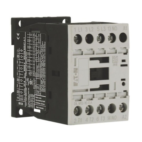 Stycznik mocy DILM12-10-EA 12A 230VAC EATON bok.jpg
