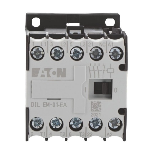 Stycznik mocy miniaturowy DILEM-01-EA 9A 230VAC EATON przód.jpg