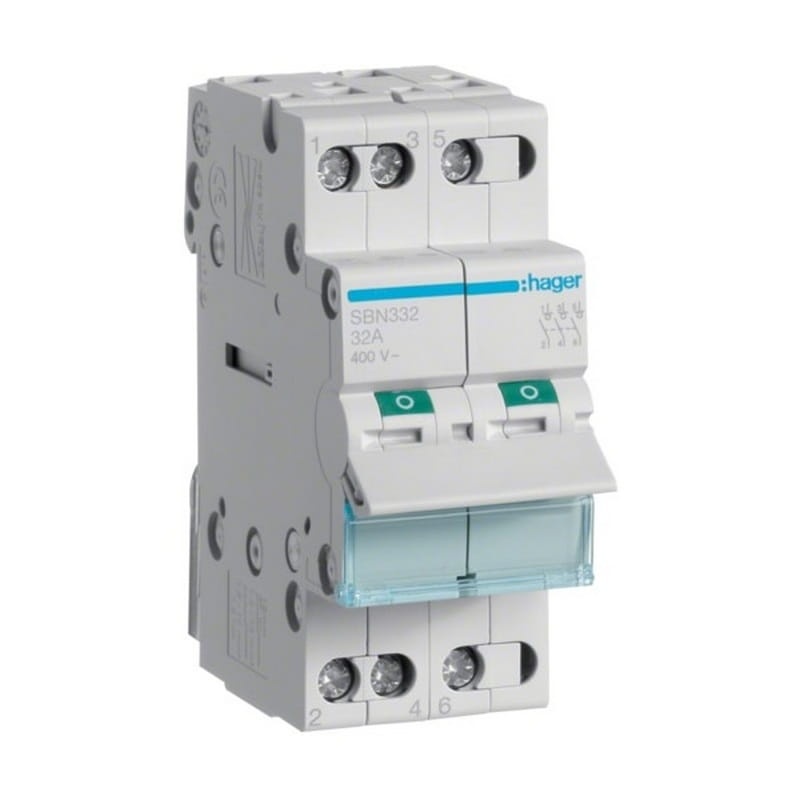 Modułowy rozłącznik izolacyjny SBN332 3P 32A 400VAC HAGER.jpg