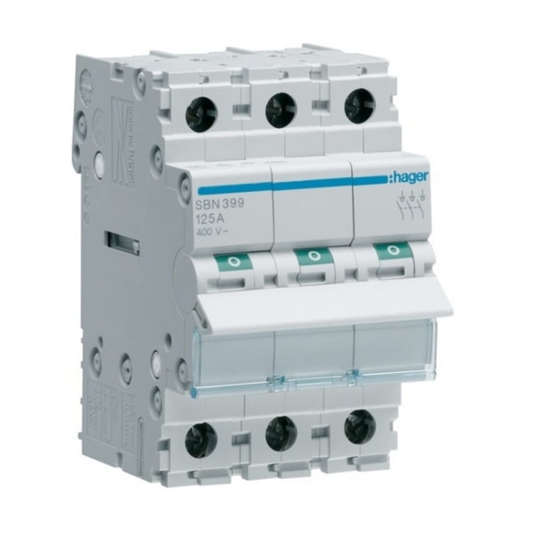 Modułowy rozłącznik izolacyjny SBN399 3P 125A 400VAC HAGER.jpg