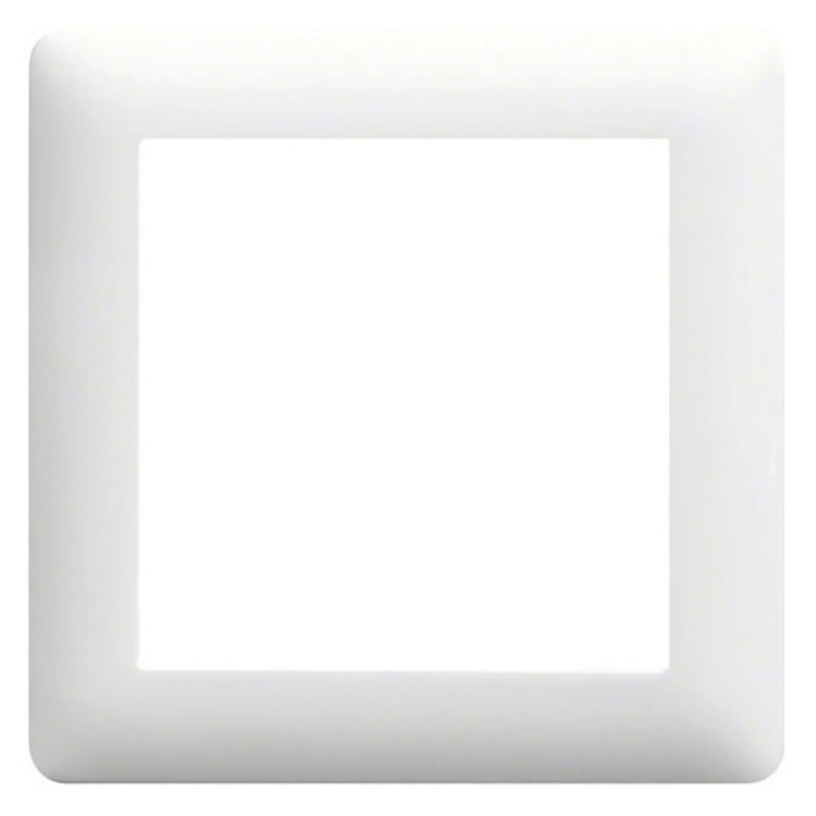 Ramka pojedyncza Lumina Soul WL5010 biała HAGER