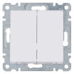 Mechanizm łącznika świecznikowego biały WL0040 Lumina HAGER