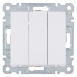 Mechanizm łącznika trzybiegunowego biały WL0070 Lumina HAGER