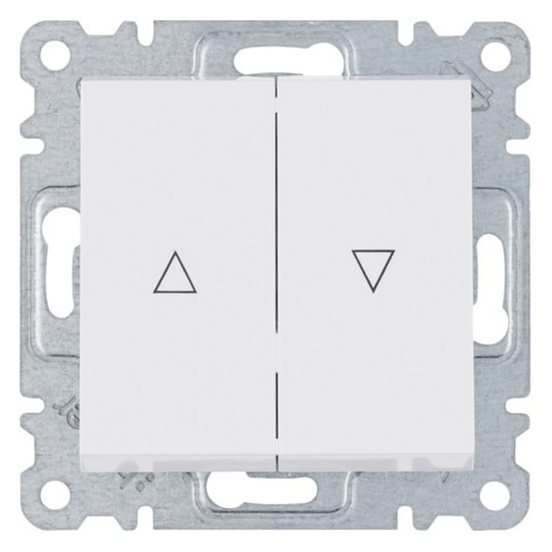 Mechanizm łącznika żaluzjowego zwiernego biały WL0320 Lumina HAGER