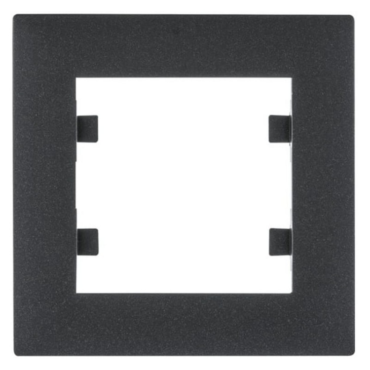 Ramka pojedyncza Lumina Intense WL5513 czarny mat HAGER