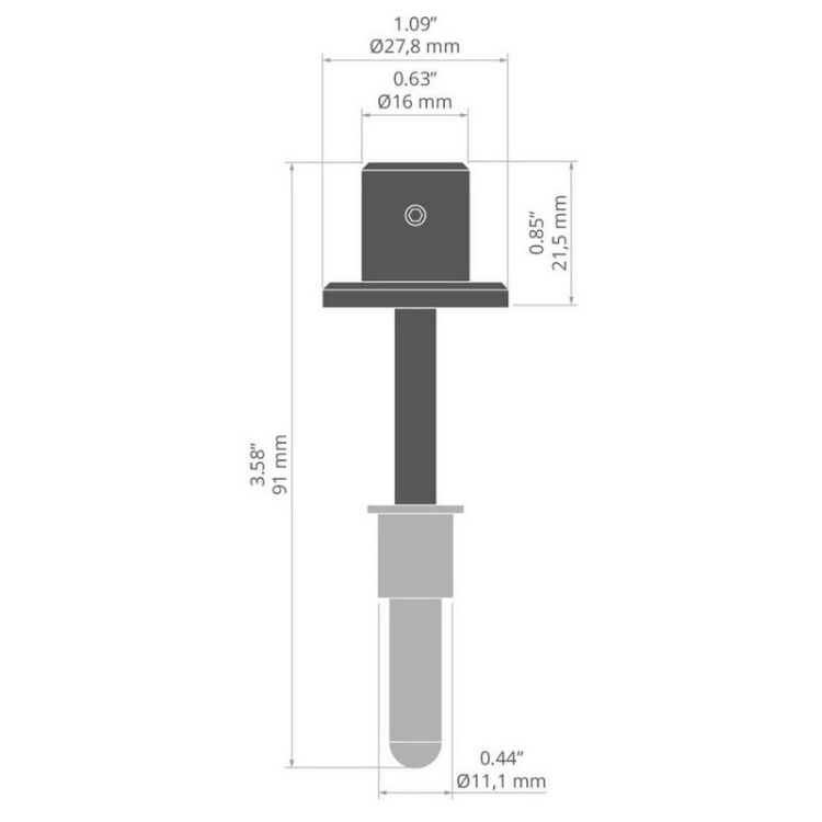 Zawieszka W-M-Z wzdłużna do litych powierzchni murarskich zasilająca czarna C28249C07 KLUŚ wymiary.jpg