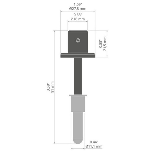 Zawieszka W-M-Z wzdłużna do litych powierzchni murarskich zasilająca biała C28249C10 KLUŚ wymiary.jpg