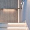 Profil LED POR podświetlenie poręczy anodowany KLUŚ aranżaja pod schodami