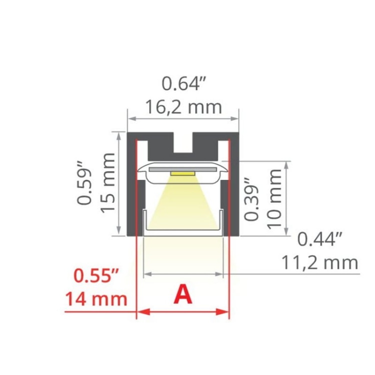 Profil LED PDS-ZM-PLUS