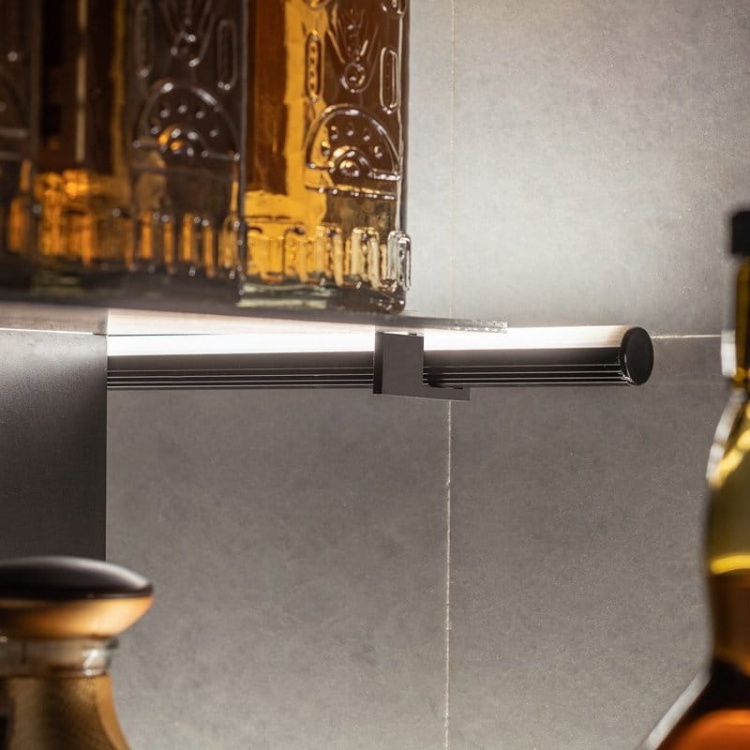 Profil LED OLEK biały, bez przesłony KLUŚ aranżacja