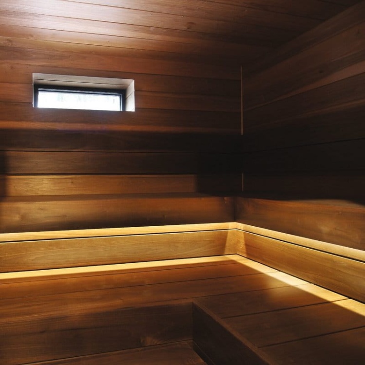 Profil LED MICRO-PLUS srebrny nieanodowany KLUŚ aranżacja sauny