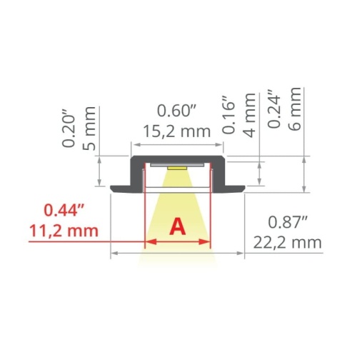 Profil LED MICRO-NK biały bez przesłony KLUŚ wymiary.jpg
