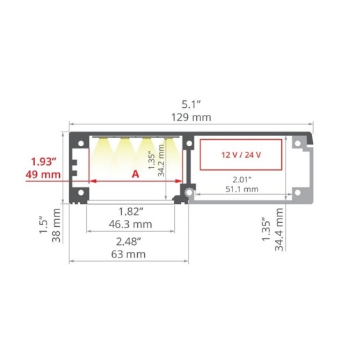 Profil LED KIDES anodowany, bez przesłony KLUŚ wymiary.jpg