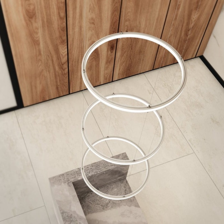 Profil LED GIZA-DUO-LL realizacje KLUŚDESIGNE