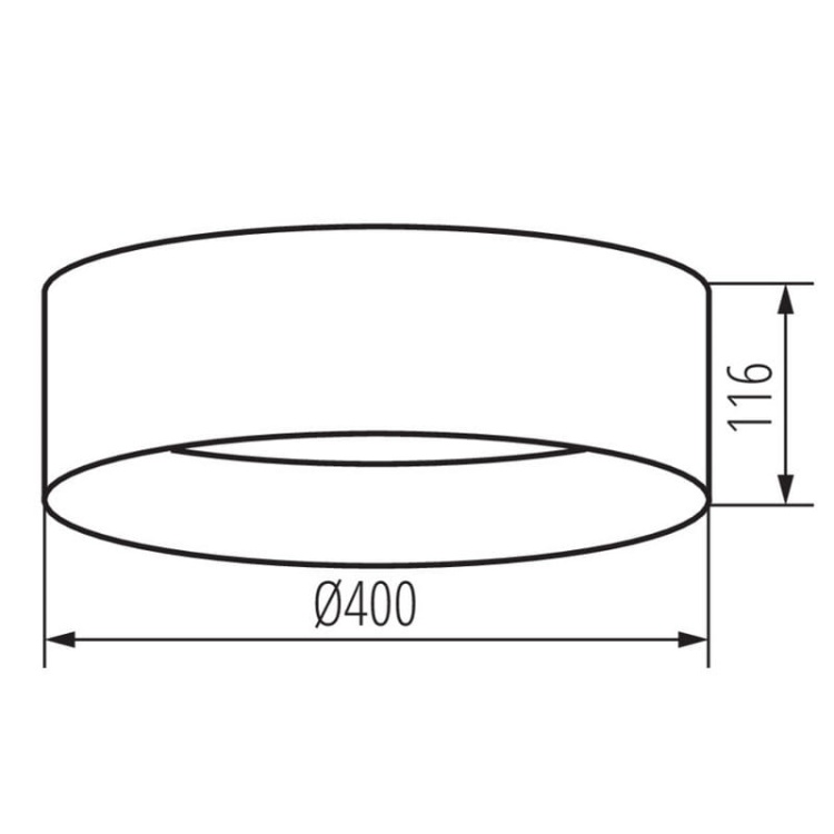 Plafoniera LED RIFA 17,5W 4000K 1500lm IP20 szaro-złota Kanlux wymiary.jpg