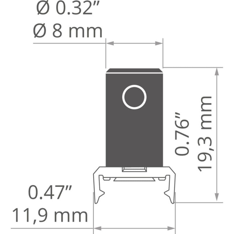 Zawieszka K-10-PP C28235N00 srebrna KLUŚ wymiary.jpg