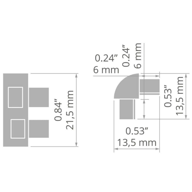Zaślepka STEKO-90 narożna C24053C02 biała KLUŚ wymiary.jpg