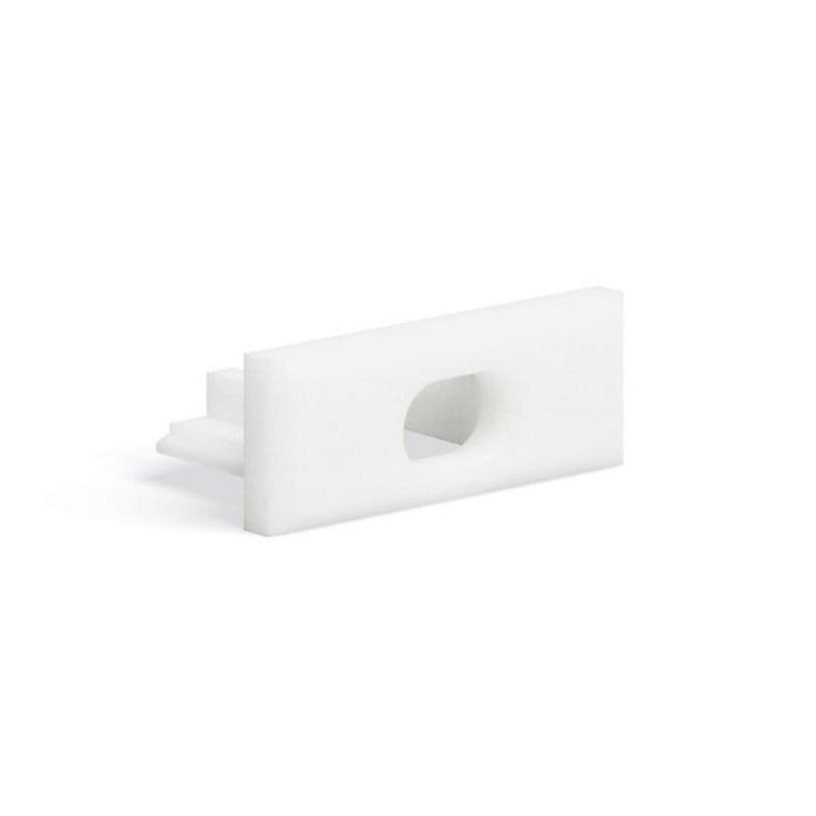 Zaślepka MICRO-PLUS-OTW z otworem C24392C10TW biała KLUŚ.jpg