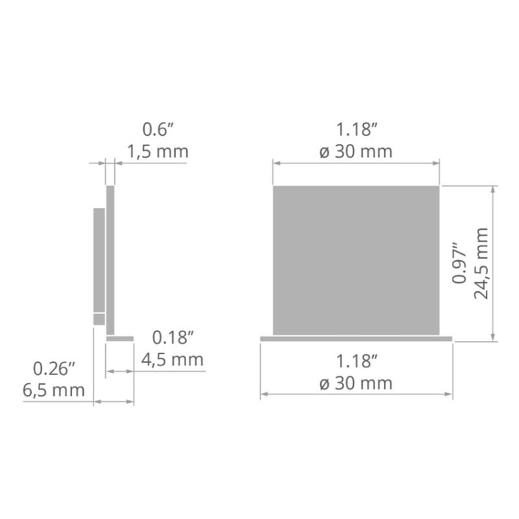 Zaślepka LOKOM C24005L01 metalizowana KLUŚ wymiary.jpg