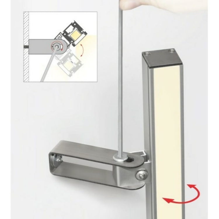 Mocownik HR-OPTI-155 C28095N00 srebrny KLUŚ regulacja kąta świecenia.jpg