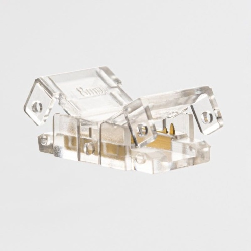 Złączka przezroczysta do dwóch taśm LED COB 8mm GTV.jpg