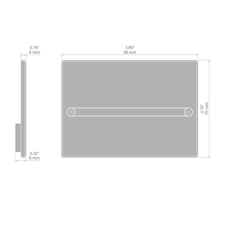 Zaślepka MOD-100 C28025C02 szara KLUŚ wymiary.JPG