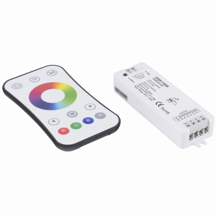 Zestaw sterowania RGB UNISTER-T-RGB 12-24V DC 4A/KANAŁ