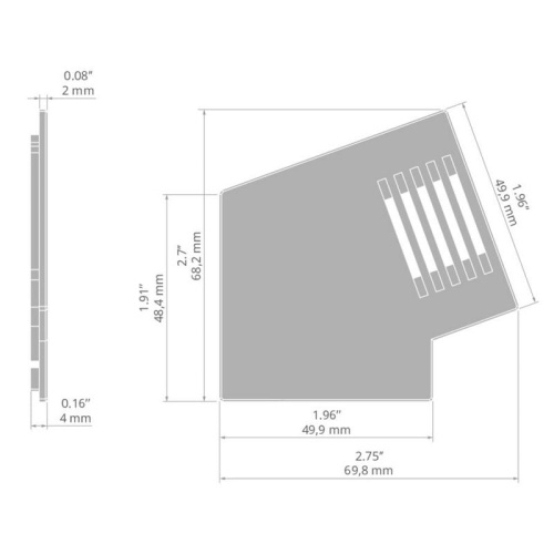 Zaślepka IMET-P prawa C24016C02 szara KLUŚ wymiary.jpg