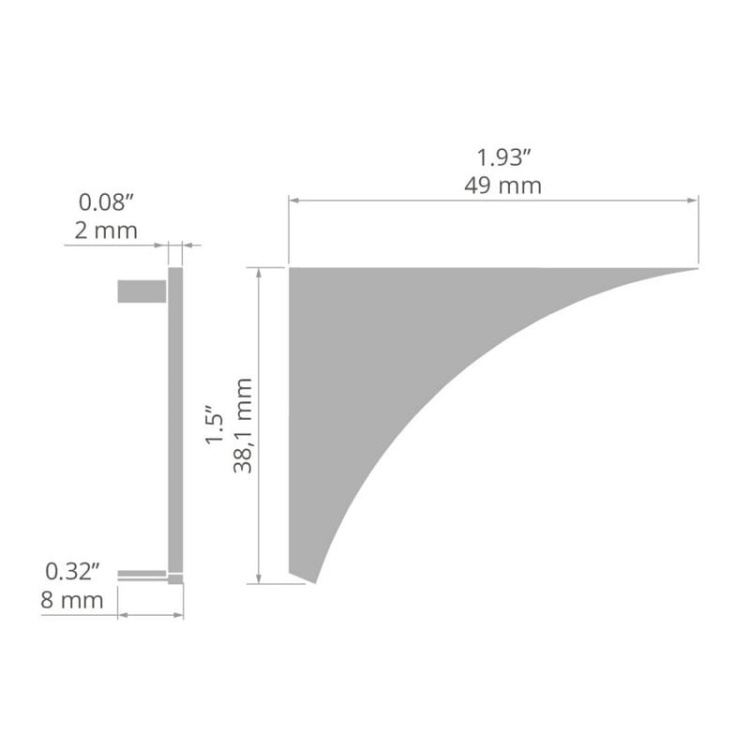 Zaślepka TELIT-L lewa C24181C10 biała KLUŚ wymiary.jpg