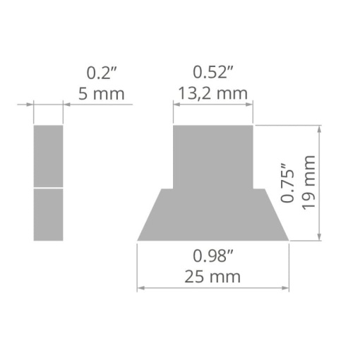 Zaślepka FOLED-W C28013C07 czarna KLUŚ wymiary.jpg